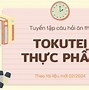 Lịch Đăng Ký Thi Tokutei Thực Phẩm 2022 Pdf Tại ایران