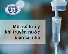 Thiếu Máu Truyền Nước Biển Được Không